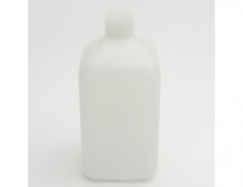 plastiek flesje vierkant 250 ml