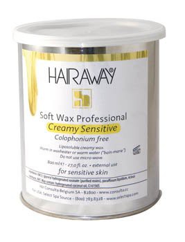 hairaway creamy sensitive 800 ml metalen pot