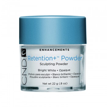 cnd retention + powder bright white opaque 22 gr cnd retention + powder bright white opaque 22 gr