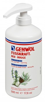 gehwol fusskraft rouge 500 ml avec pompe g11112311 gehwol fusskraft rouge 500 ml avec pompe g11112311