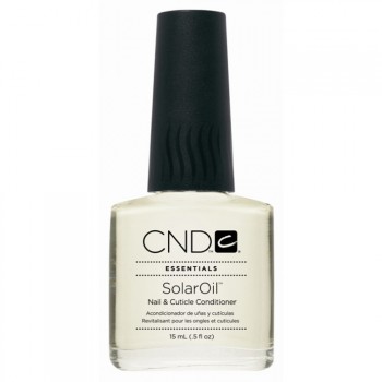 cnd solar oil  huile pour cuticules 15ml