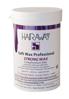 hairaway strong wax 450 ml plastiek pot hairaway strong wax 450 ml plastiek pot