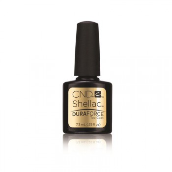 cnd shellac duraforce top coat 7,3ml ( tpo vrij)