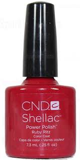 cnd shellac ruby ritz 7,3 ml (TPO VRIJ beschikbaar vanaf oktober)