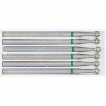 cobra diamant grof bolletje 2,7 mm 6 st.