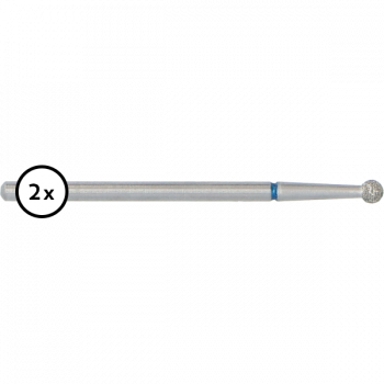 cobra diamant medium bolletje 2,7 mm 2 st. cobra diamant medium bolletje 2,7 mm 2 st.