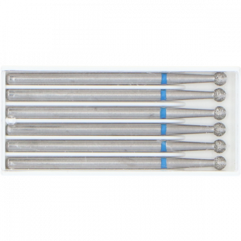 cobra diamant medium bolletje 2,7 mm 6 st.