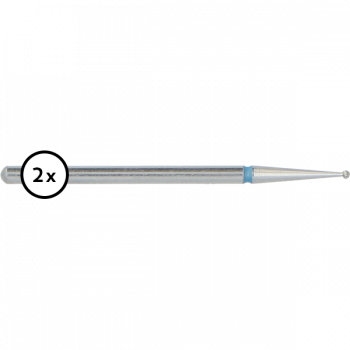cobra diamant medium bolletje 1 mm 2 st.