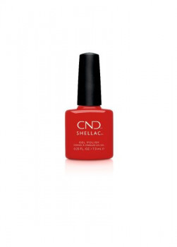 cnd shellac Devil red 7,3 ml (TPO VRIJ beschikbaar vanaf oktober)