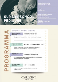 summerschool 20, 22, 23, 24 juli