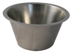 afvalpotje inox 250 cc (100x45mm) afvalpotje inox 250 cc (100x45mm)
