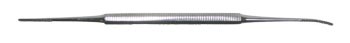hoekvijl dubbel inox 17 cm (in0065) hoekvijl dubbel inox 17 cm (in0065)