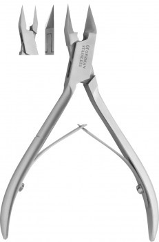  pince plate pointue  11 cm - 13 mm inox t32ph1