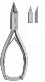  pince plate pointue  13 cm - 16 mm avec serrure