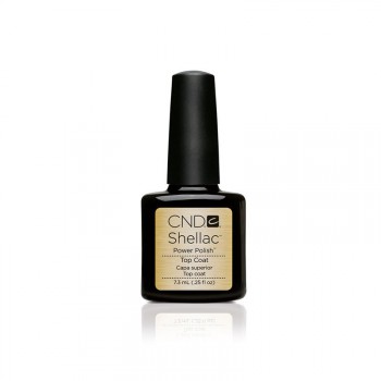 cnd shellac top coat 7,3 ml ( tpo vrij)