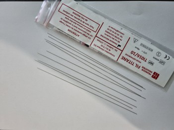 titaniumdraad nummer 16/10 stuks titaniumdraad nummer 16/10 stuks